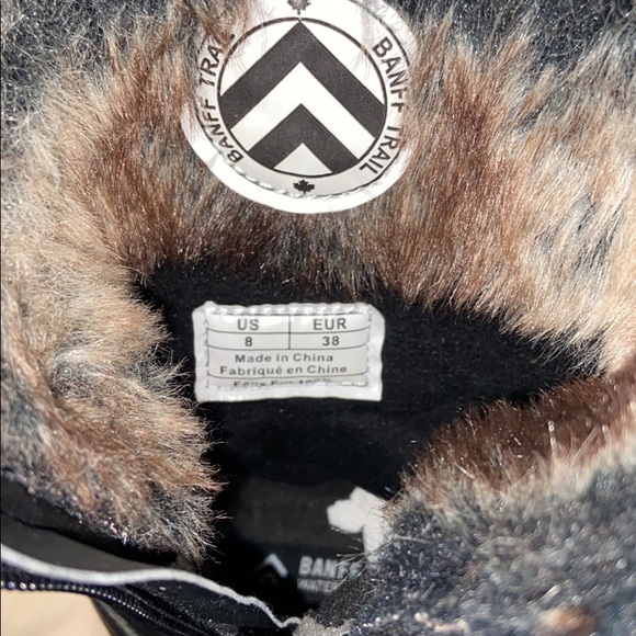 Black Winter Boots - Picture 4 of 5